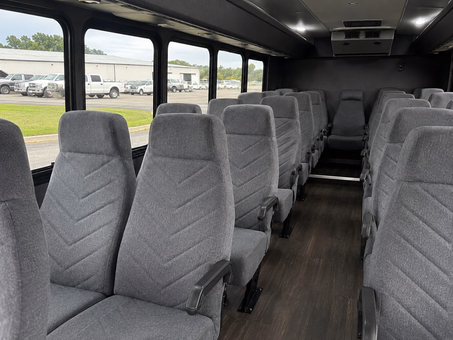 lauderhill 20 passenger minibus inside