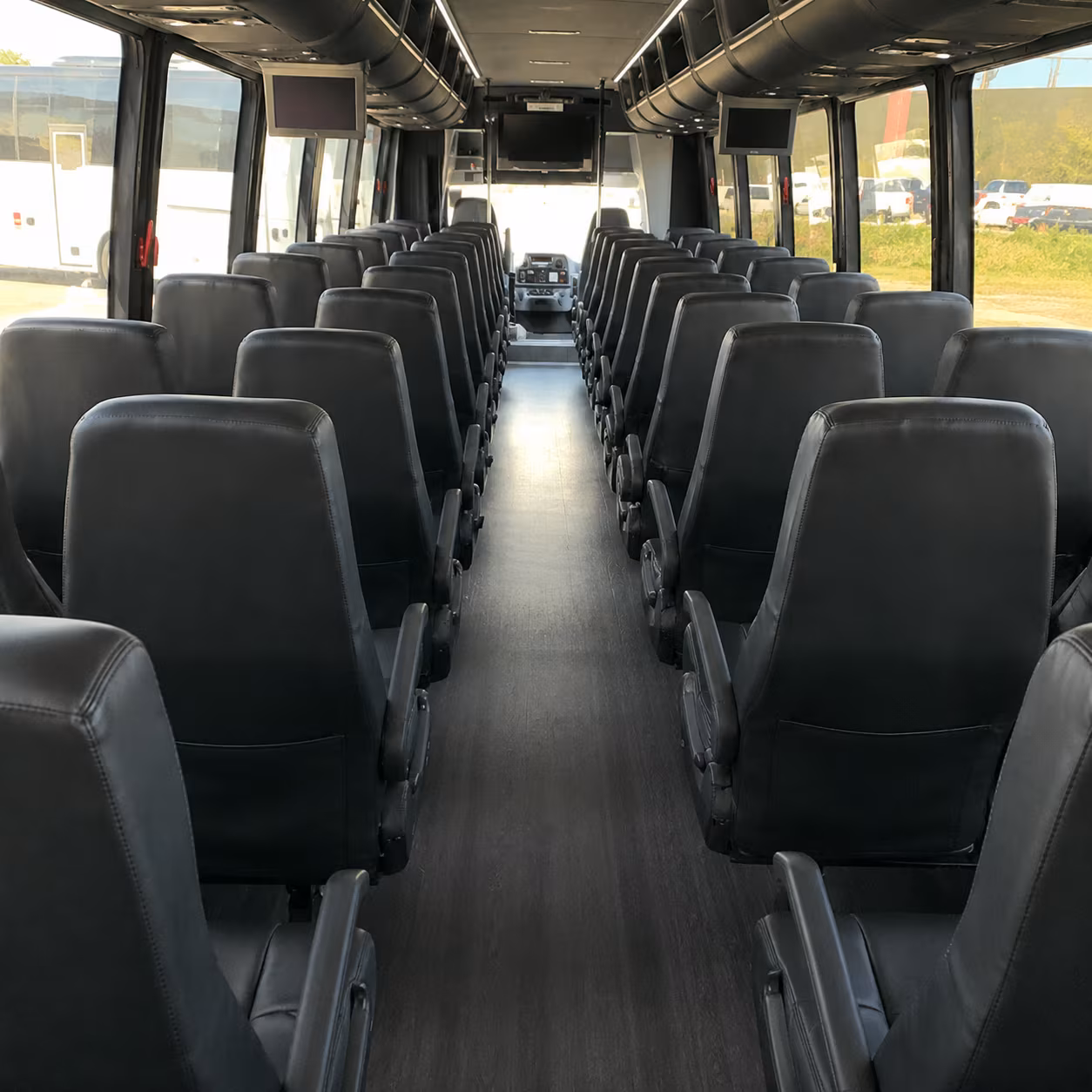 lauderhill 30 passenger minibus inside