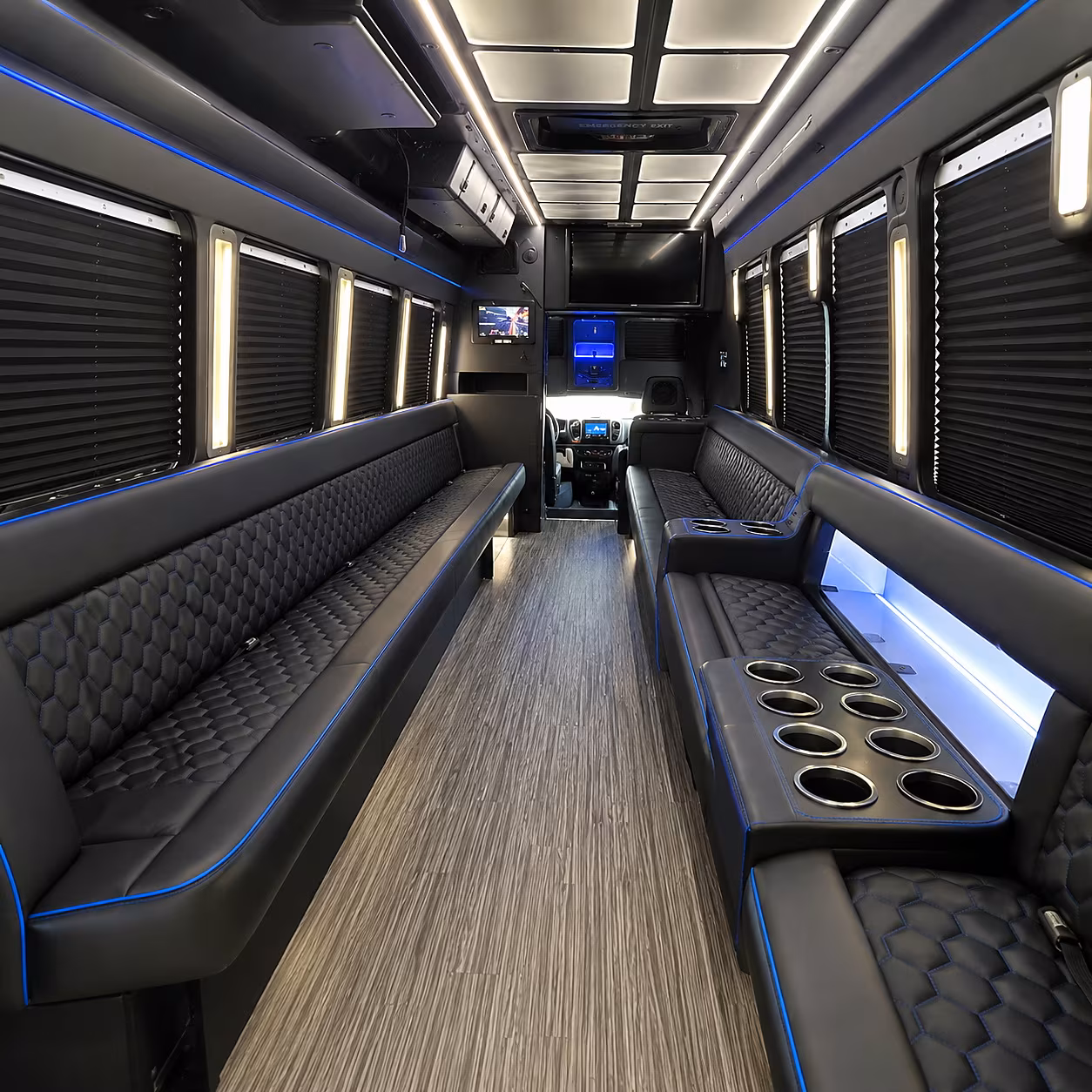 lauderhill party bus inside