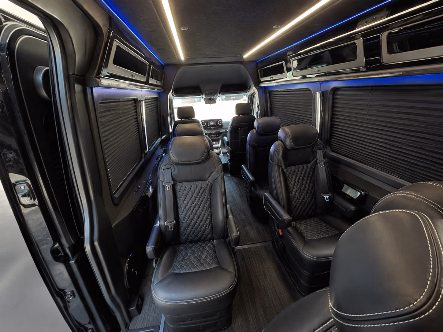 lauderhill sprinter van with driver inside