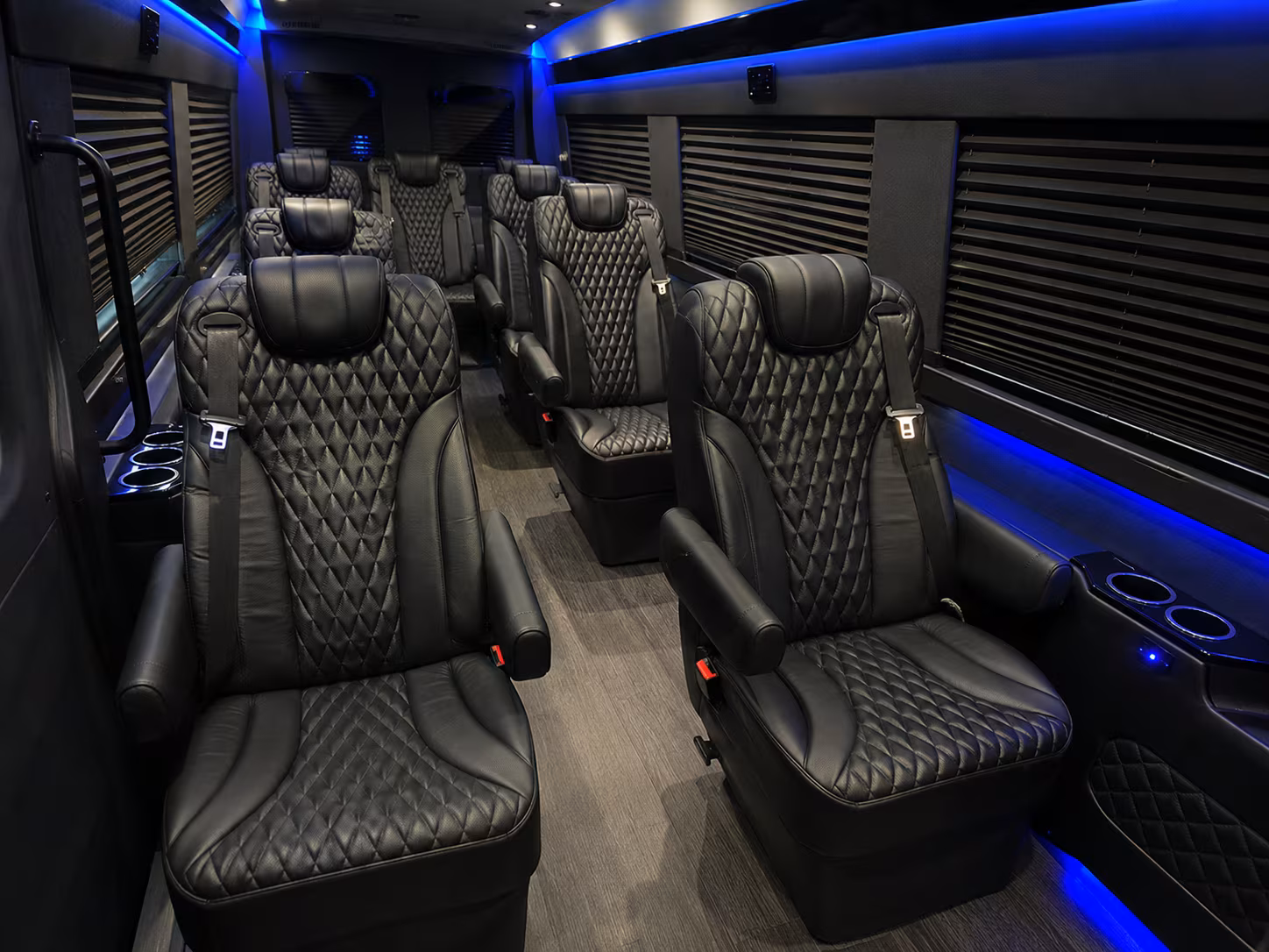 lauderhill sprinter van with driver interior
