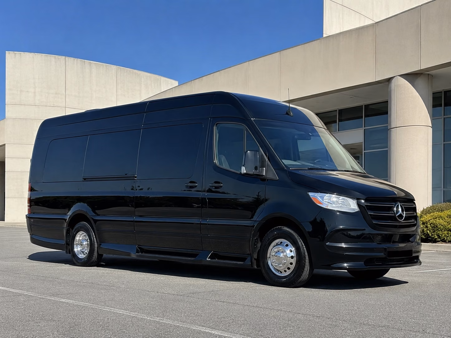 lauderhill sprinter van with driver